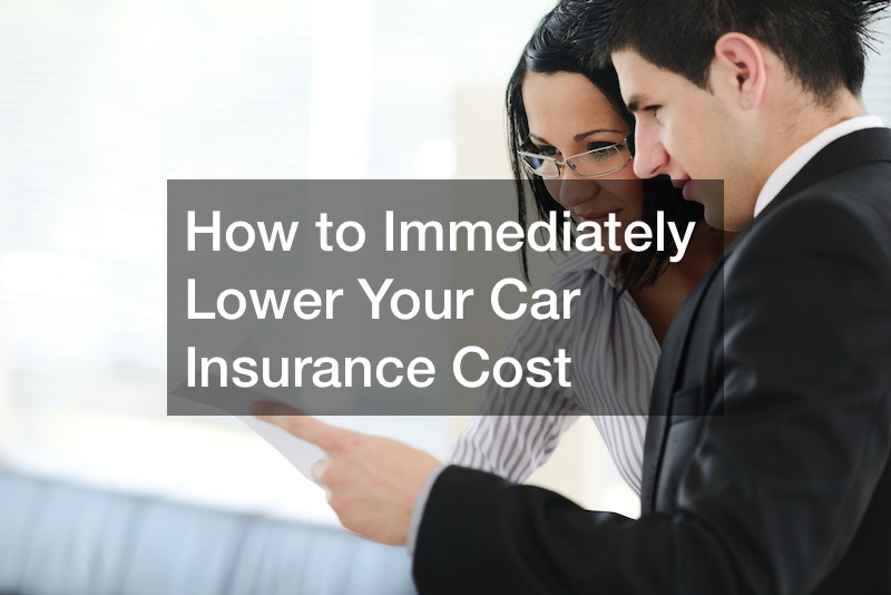 How to Immediately Lower Your Car Insurance Cost